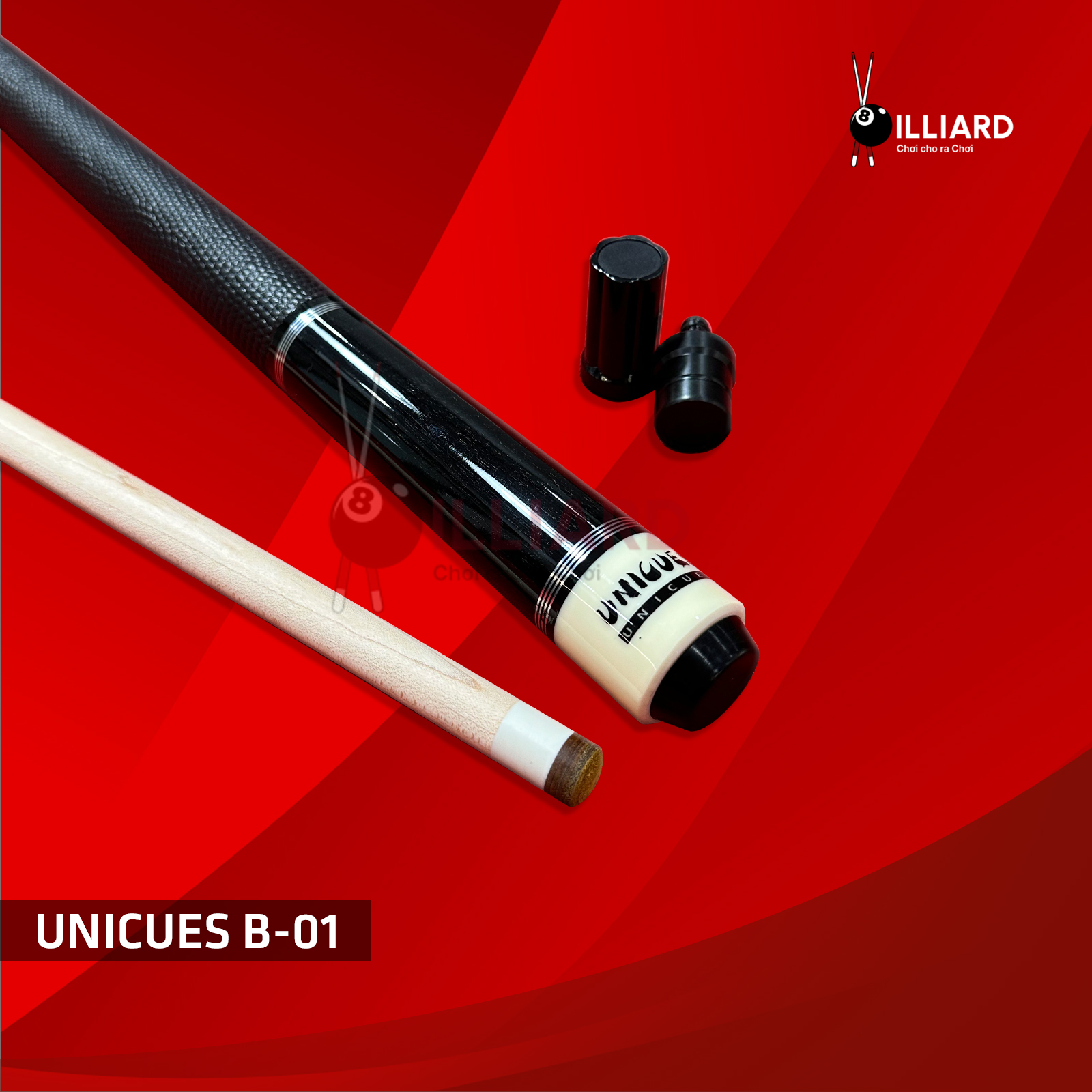 Cơ Bida Unicues DA-02 & B-01 – Sự Kết Hợp Hoàn Hảo Giữa Lực Và Cảm Giác